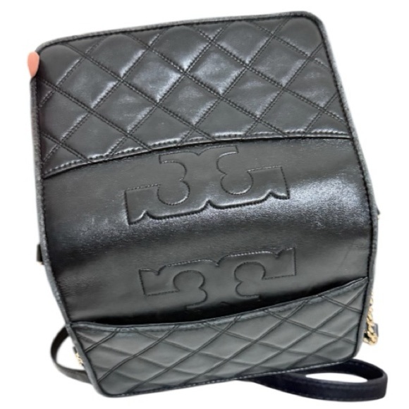Tory Burch Black Leather Crossbody Bag – Good Condition – FINAL SALE - Picture 2 of 10